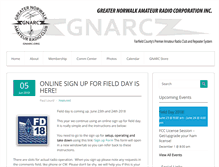 Tablet Screenshot of gnarc.org